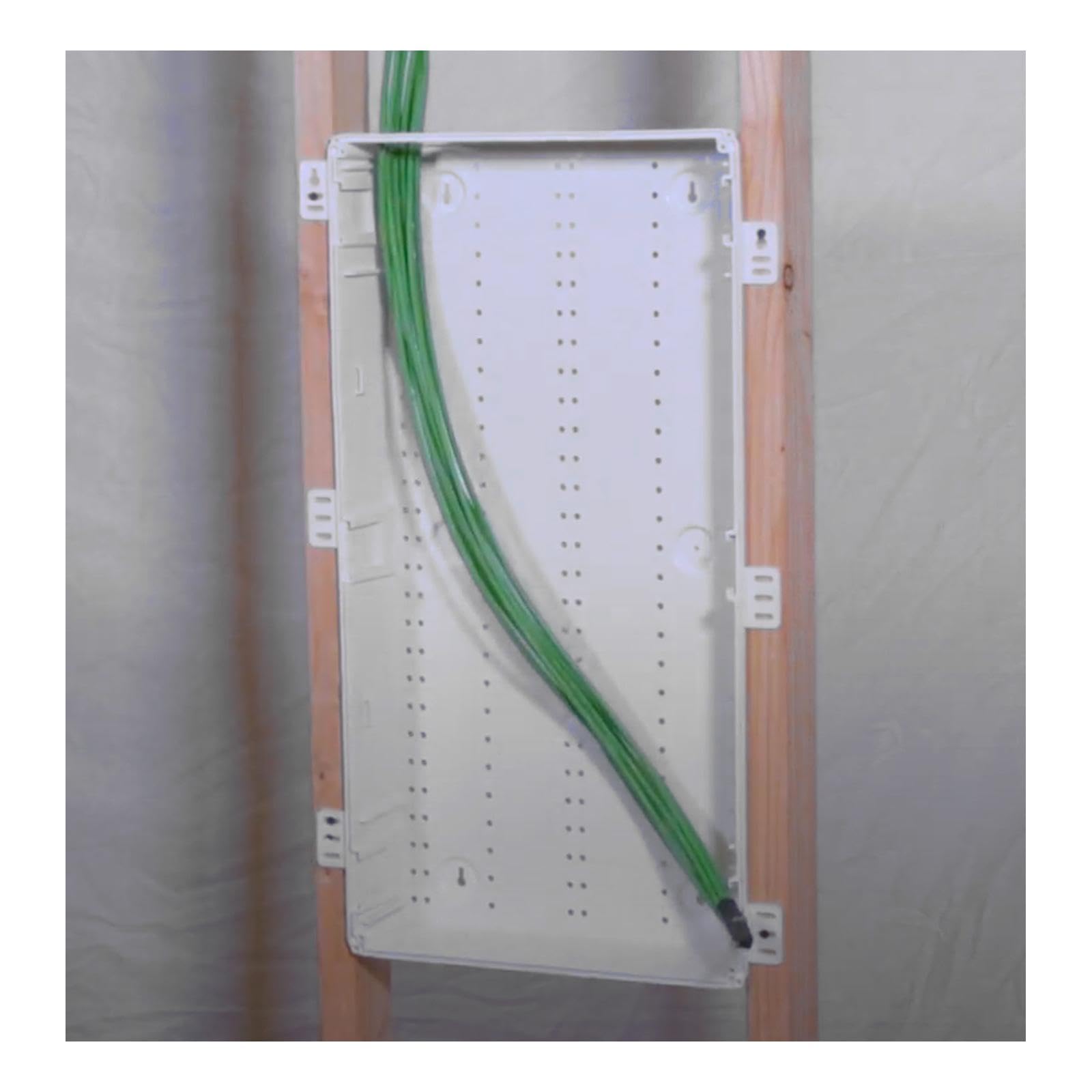 Leviton 49605-28E 28" Wireless Structured Media Center, nur Gehäuse, weiß