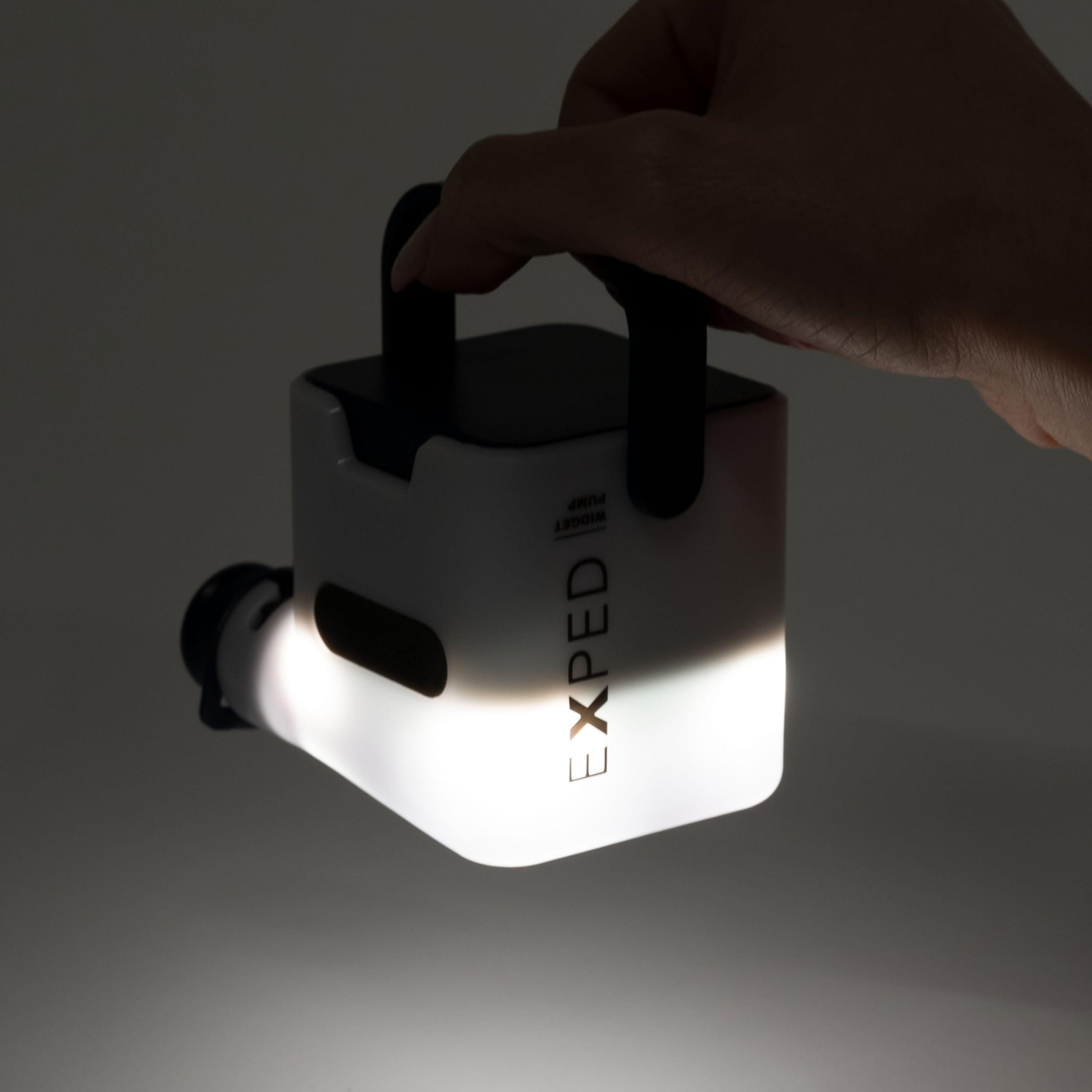 Exped Widget - Pompa per materasso ad aria, colore: Bianco