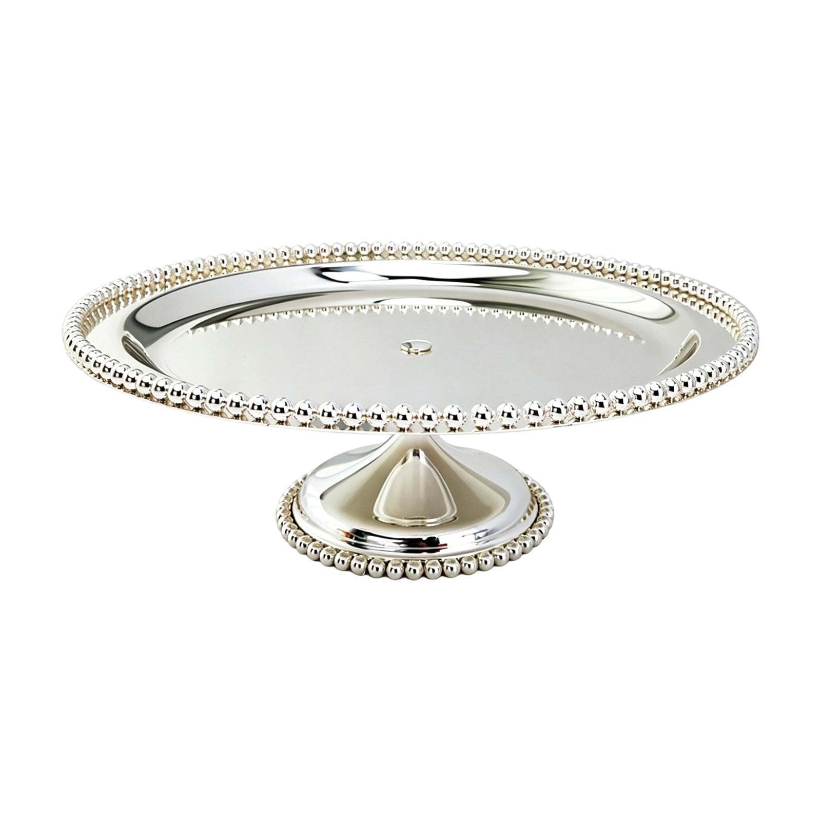 PANGBOER Multipurpose 304 Stainless Steel Snacks Plate Fruit Tray Serving Platter for Family Gatherings Kitchen Essential Rustproof Kitchen Tray