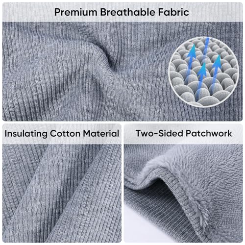 Image of TICONN Neck Gaiter Face Cover Scarf, Neck Warmer Breathable Sun & Wind-proof for Skiing Fishing Hiking Cycling