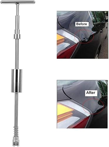 Miniatura 7 de LadyRosian Extractor de reparación de abolladuras sin pintura para automóvil, herramienta de barra en T ajustable con dos formas de uso para la