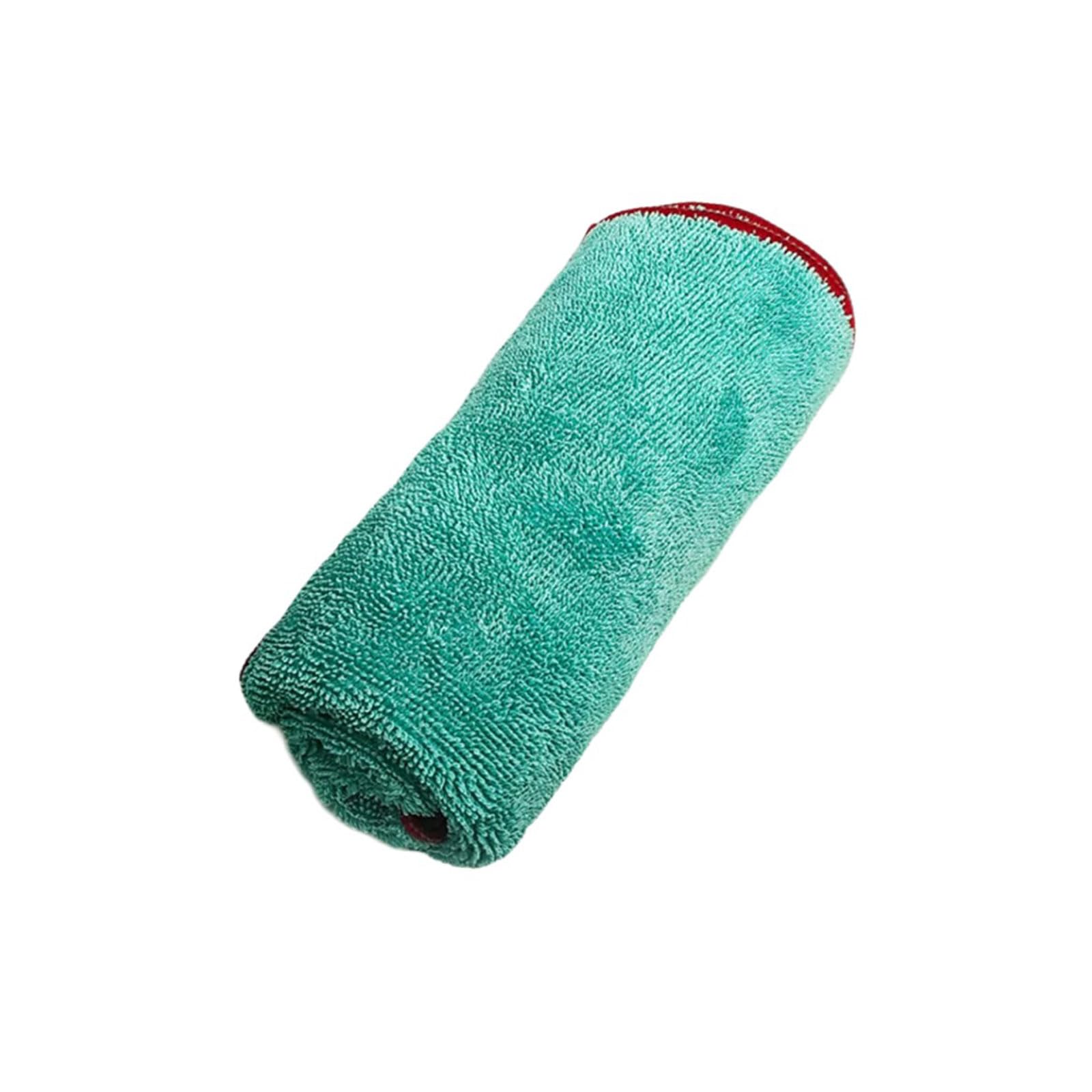 Whoasyst 500GSM Microfiber Cleaning Cloth Towel 40x40CM Super Absorbent Car Detailing Towel None Scratch Safe Quick Dry Scratch Less Car Cleaning Cloth