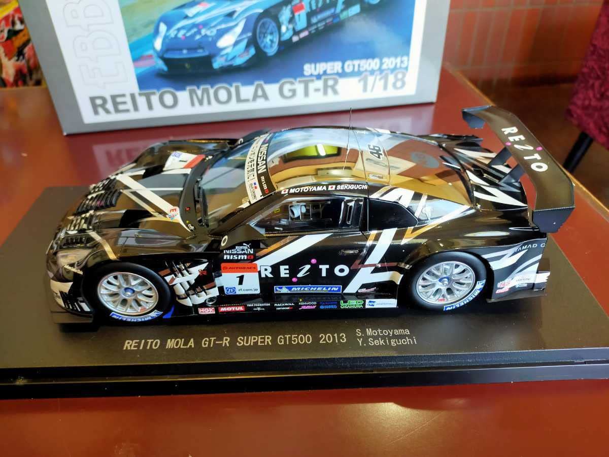Amazon.co.jp: 1/18 REITO MOLA GT-R SUPER GT500 2013#1 : おもちゃ