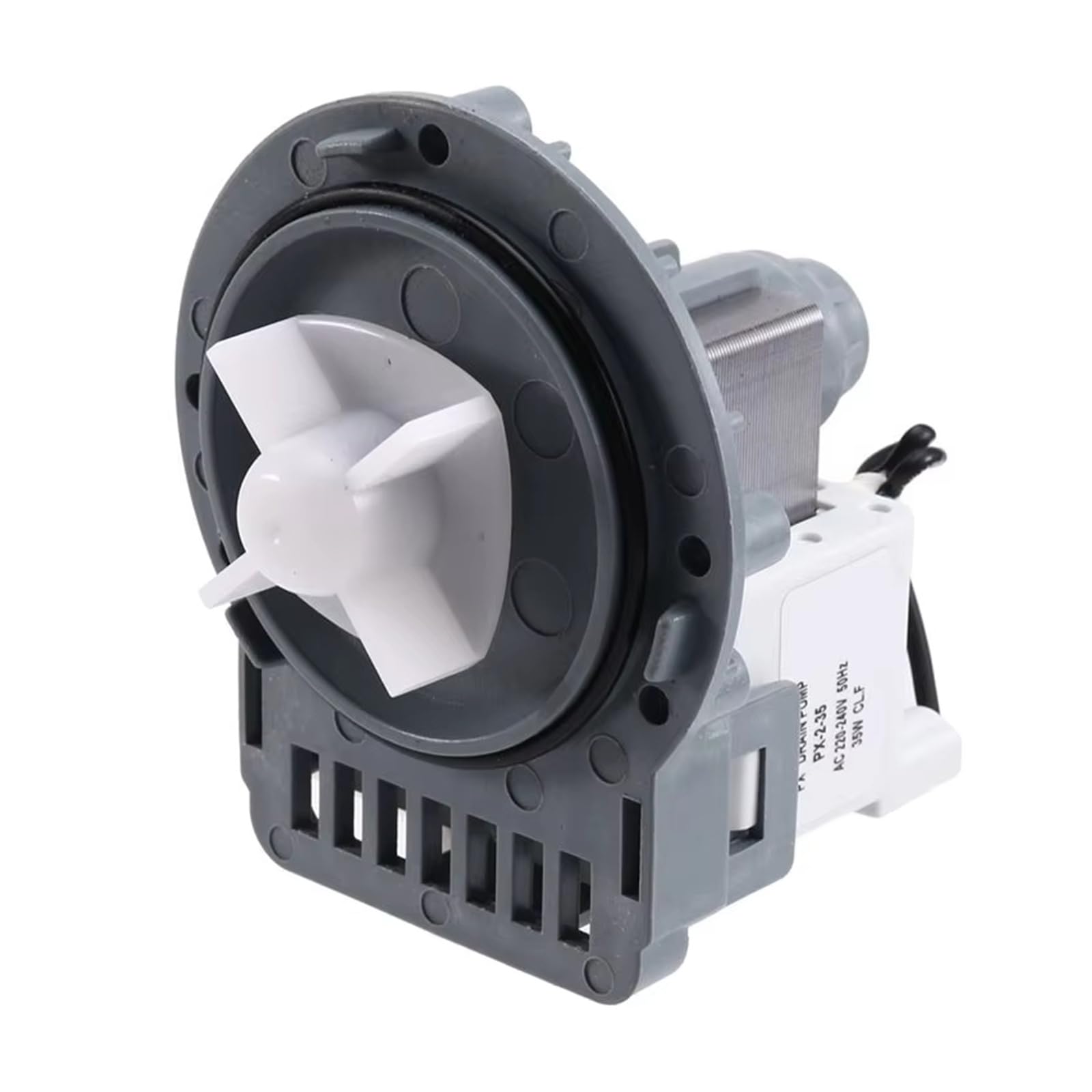 Pompa scarico lavatrice Per Electrolux Testa Della Pompa Di Ricambio Del Motore Della Pompa Di Scarico Della Lavatrice A Tamburo PX-2-35
