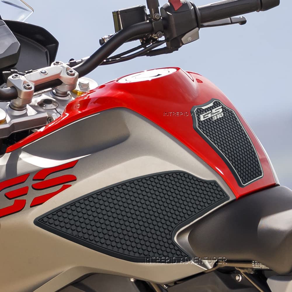 Willis Paraserbatoio Pad Serbatoio Carburante Moto per G310 GS,Adesivo Serbatoio Carburante Antiscivolo, Pad di Trazione Lato Serbatoio Carburante per G310 GS G 310GS