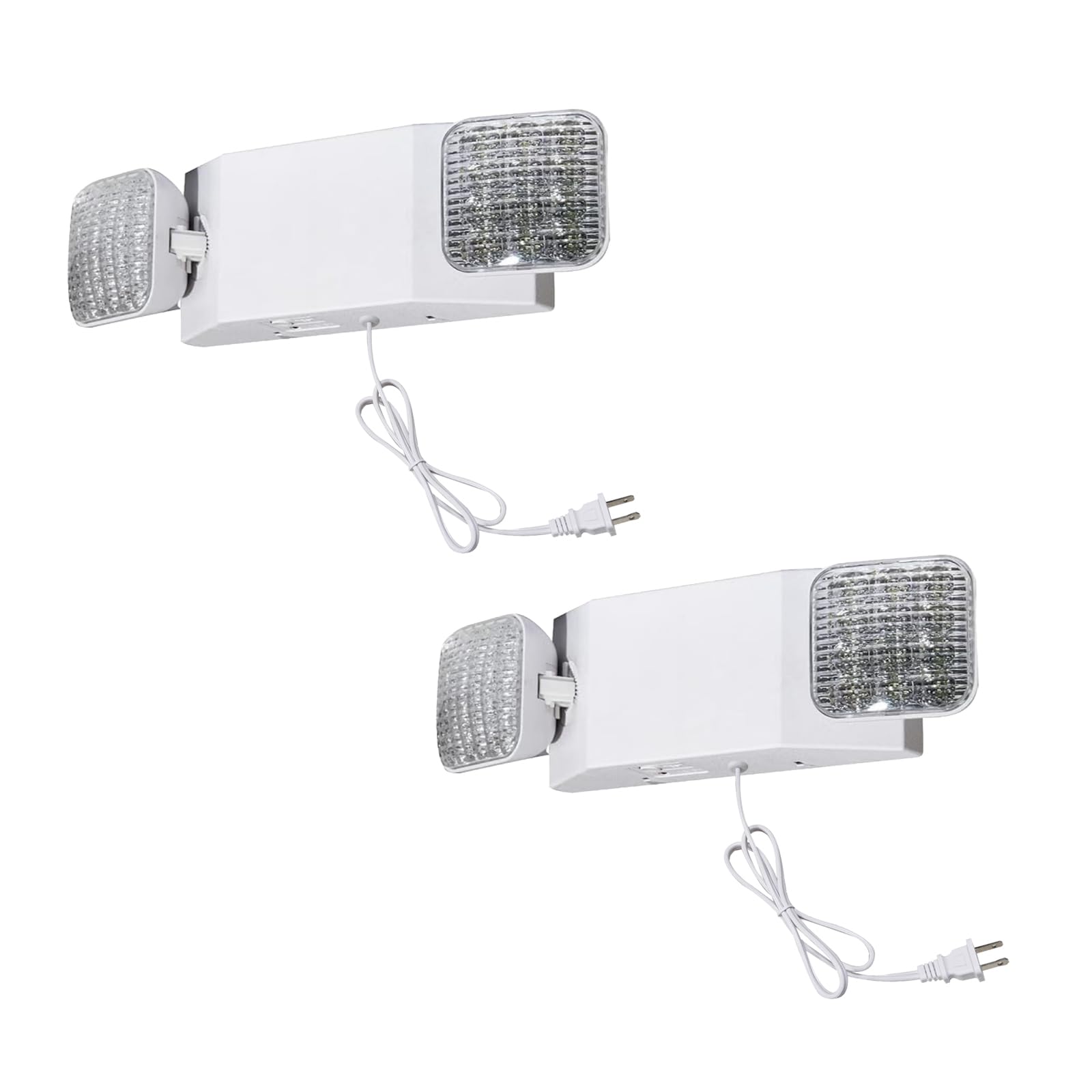 CM MZY Plug in Emergency Light for Business with Battery Backup,2 Pack