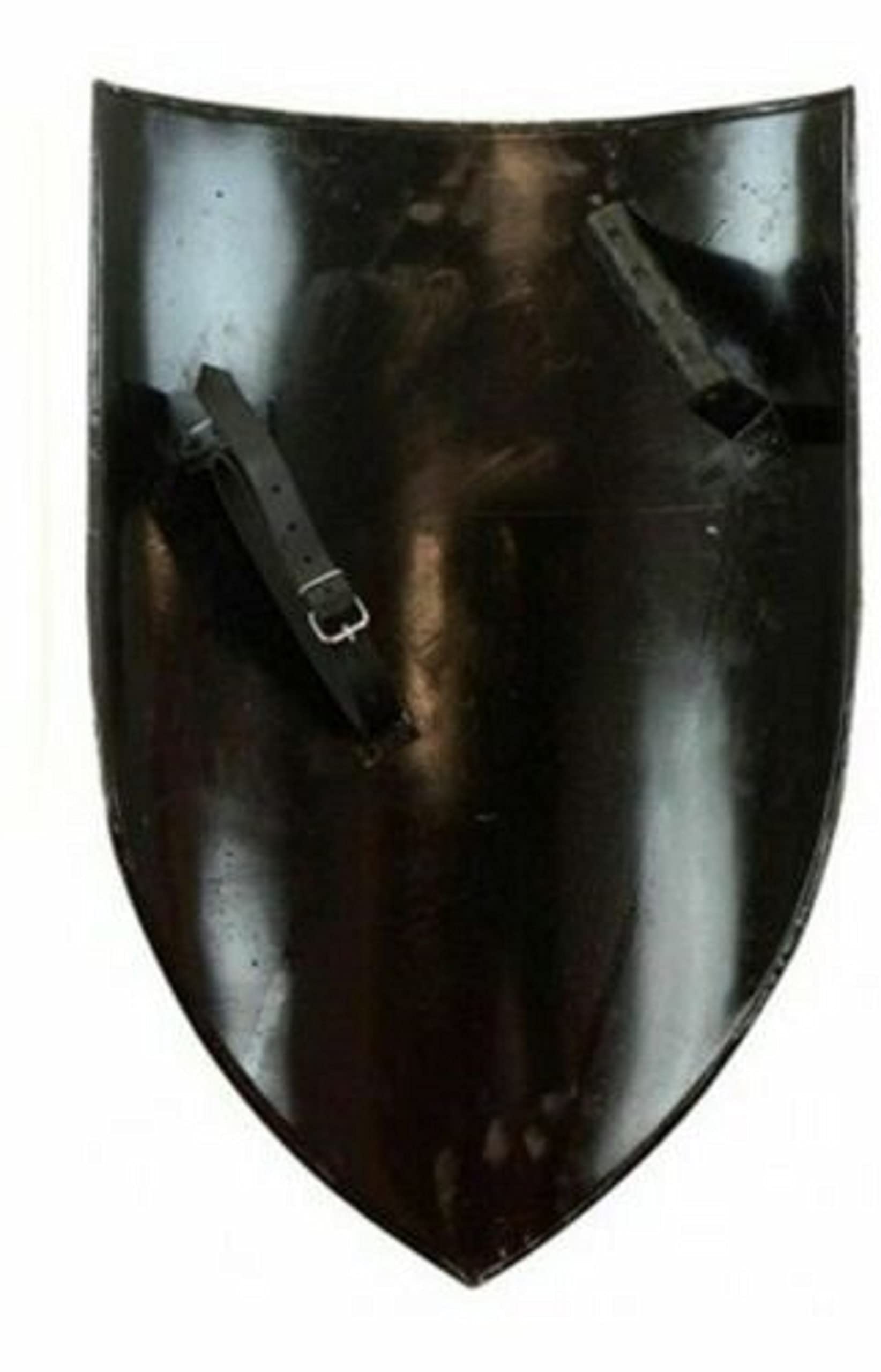 Bouclier médiéval armure chevaliers templiers croix noire bouclier croisé combat bouclier guerrier bouclier reconstitution LARP armure bouclier cosplay bouclier combat bouclier Halloween