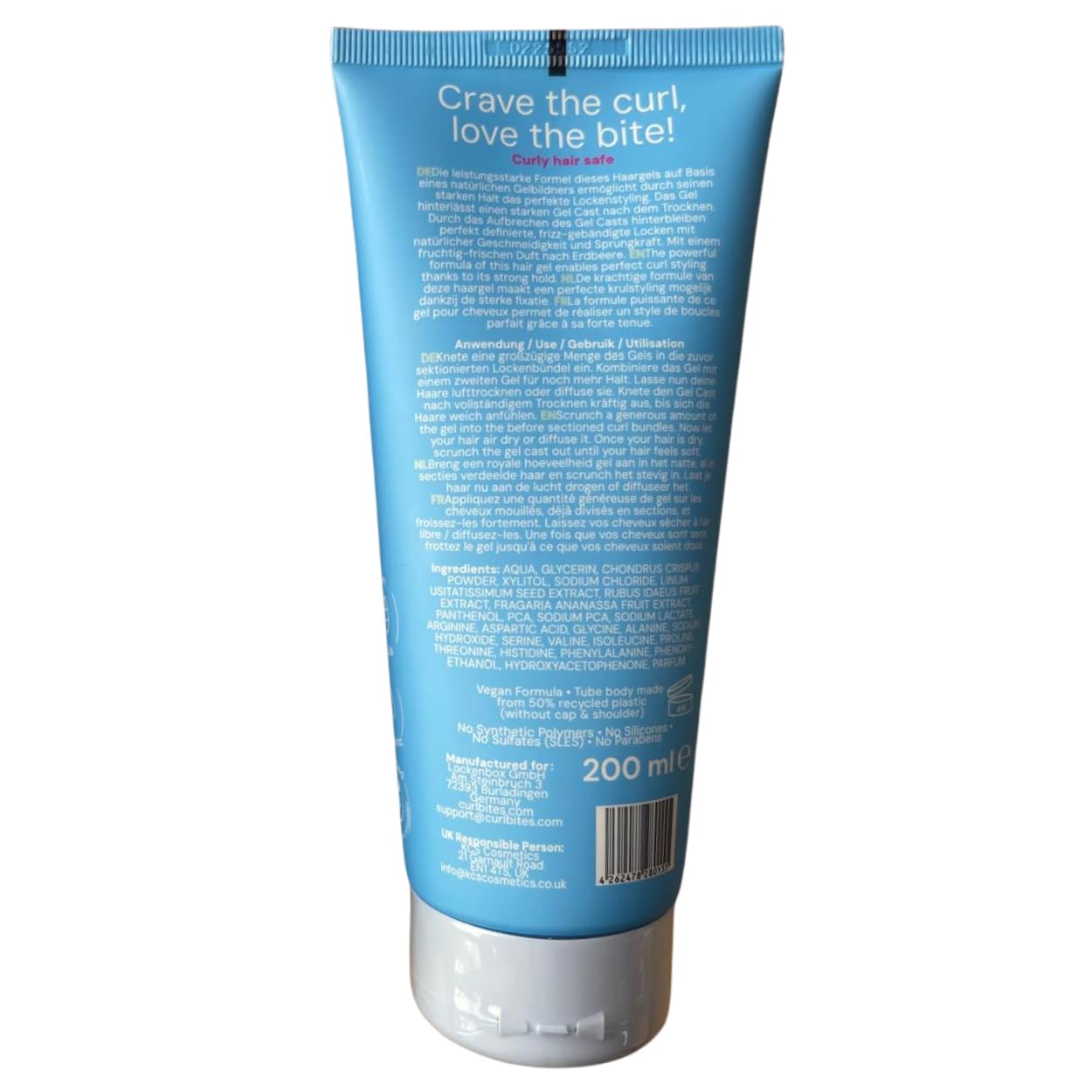 Mega Definition Strong Hold Gel, Lockendefinition, Starker Halt, Beerenmischung-Duft, 200ml, Haargel, 1 Stück