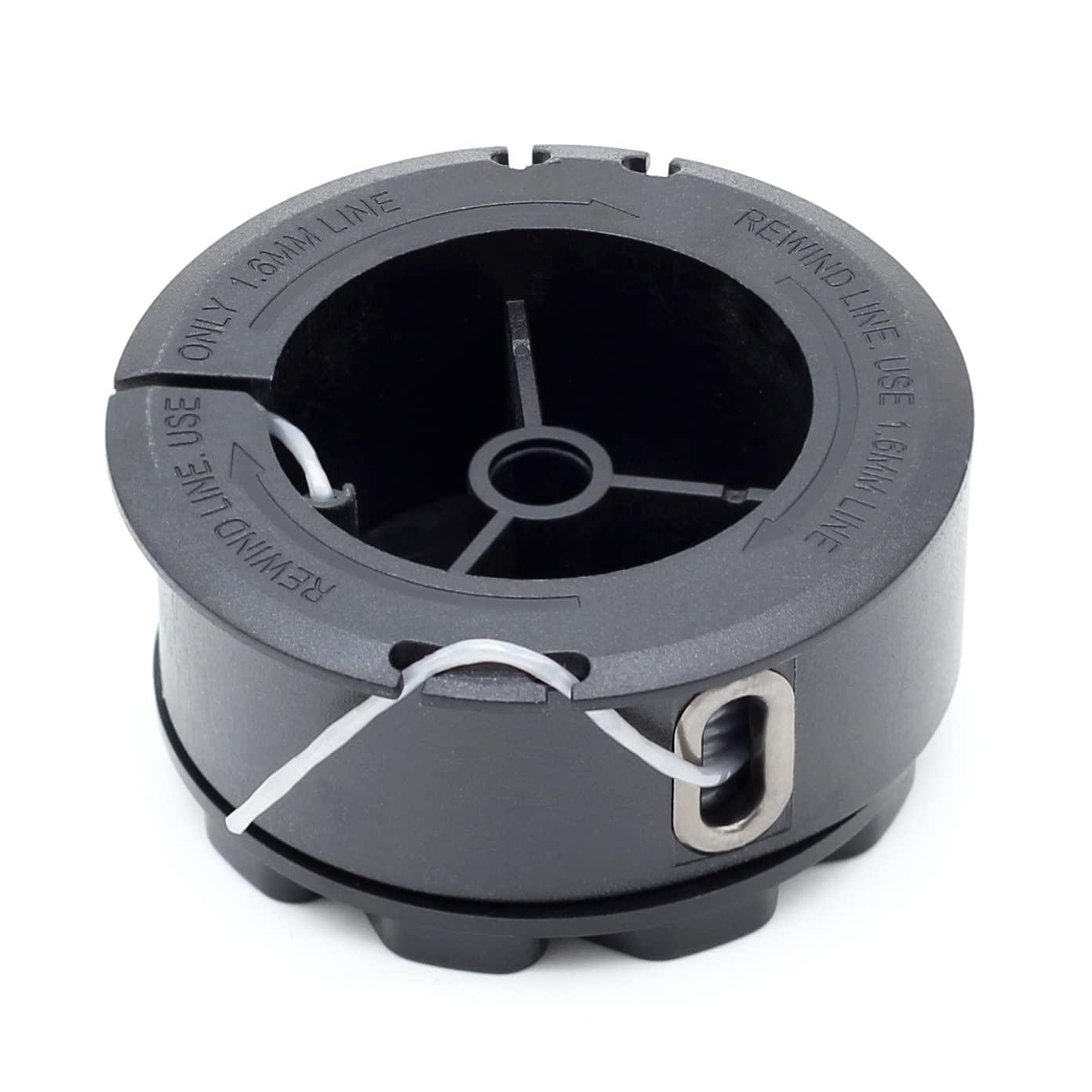 MOECSHSY Rasentrimmerspule Für Bosch – 1,6 Mm Trimmerfaden, Autofeed-System, Kompatibel Mit Universal GrassCut 18/18-26/18-260
