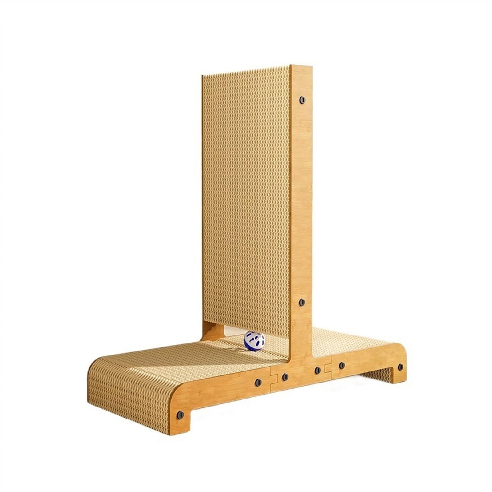 Grattoir pour Chat Grand broyeur à Griffes de Chat en Forme de T, Planche à gratter Verticale résistante à l'usure, nid de Chat en Papier ondulé, Jouets for Chats Jouets pour Chats