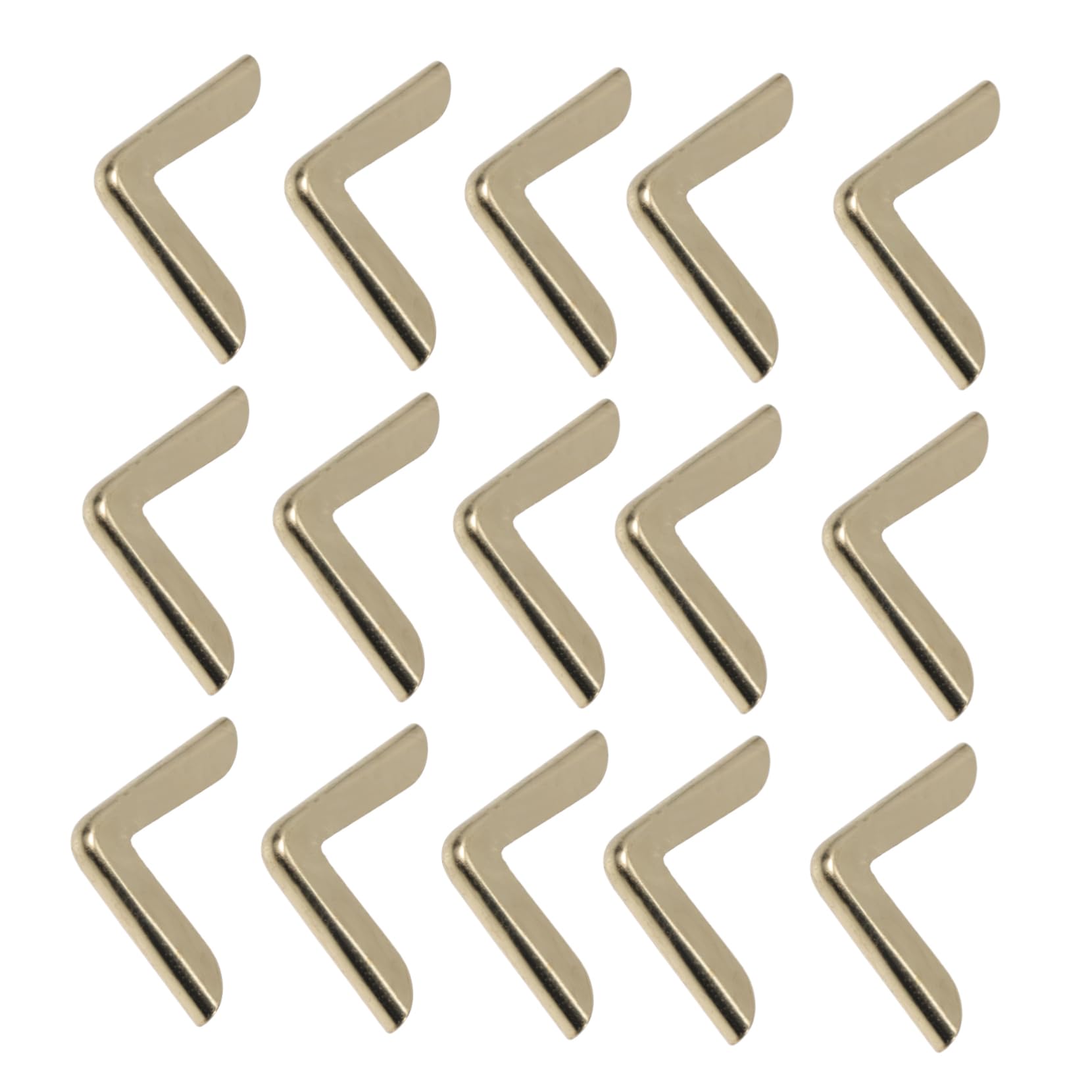 Gadpiparty 50pcs Iron Corner Protectors Book Cover Corner Protectors Vintage Style