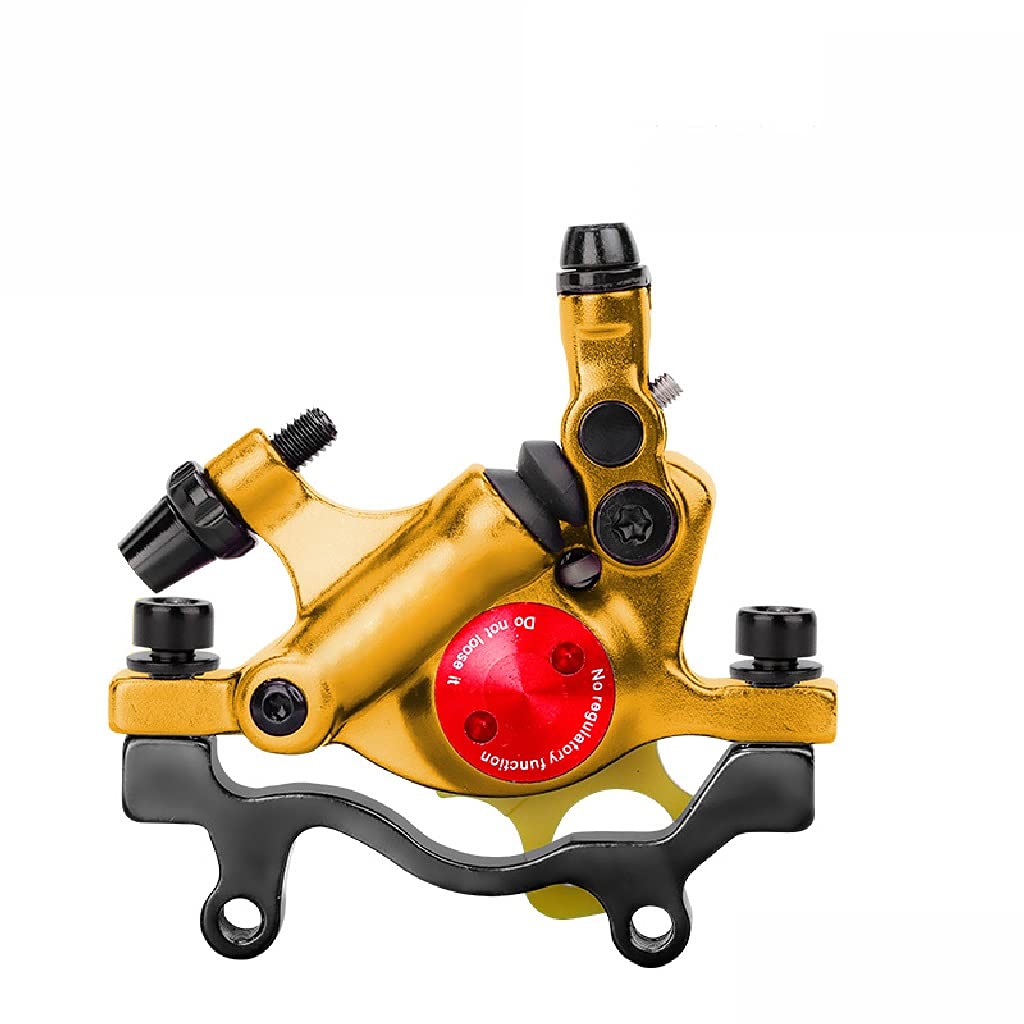Zacisk hamulca tarczowego do roweru górskiego, mechaniczny rower zacisk hamulca ze stopu aluminium, hydrauliczny zacisk hamulca tarczowego przedni i tylny ciąg liniowy, nadaje się do rowerów elektrycznych składany