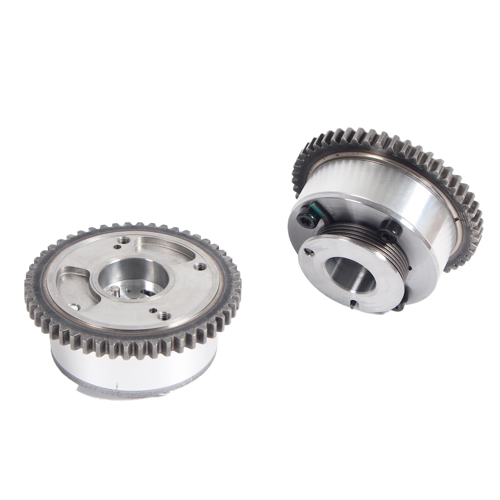 AUCERAMIC 243503C112 243503C113 Intake & Exhaust CVVT Sprocket Fit for Hyundai Azera Genesis Coupe, for Kia Sedona Sorento 2011-2013 3.3L 3.8L 3.5L