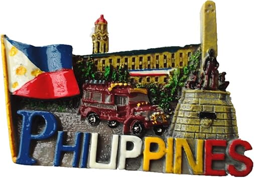 3D Philippines Fridge Magnet, Home & Kitchen Decoration ,Magnetic Sticker Philippines Refrigerator Magnet