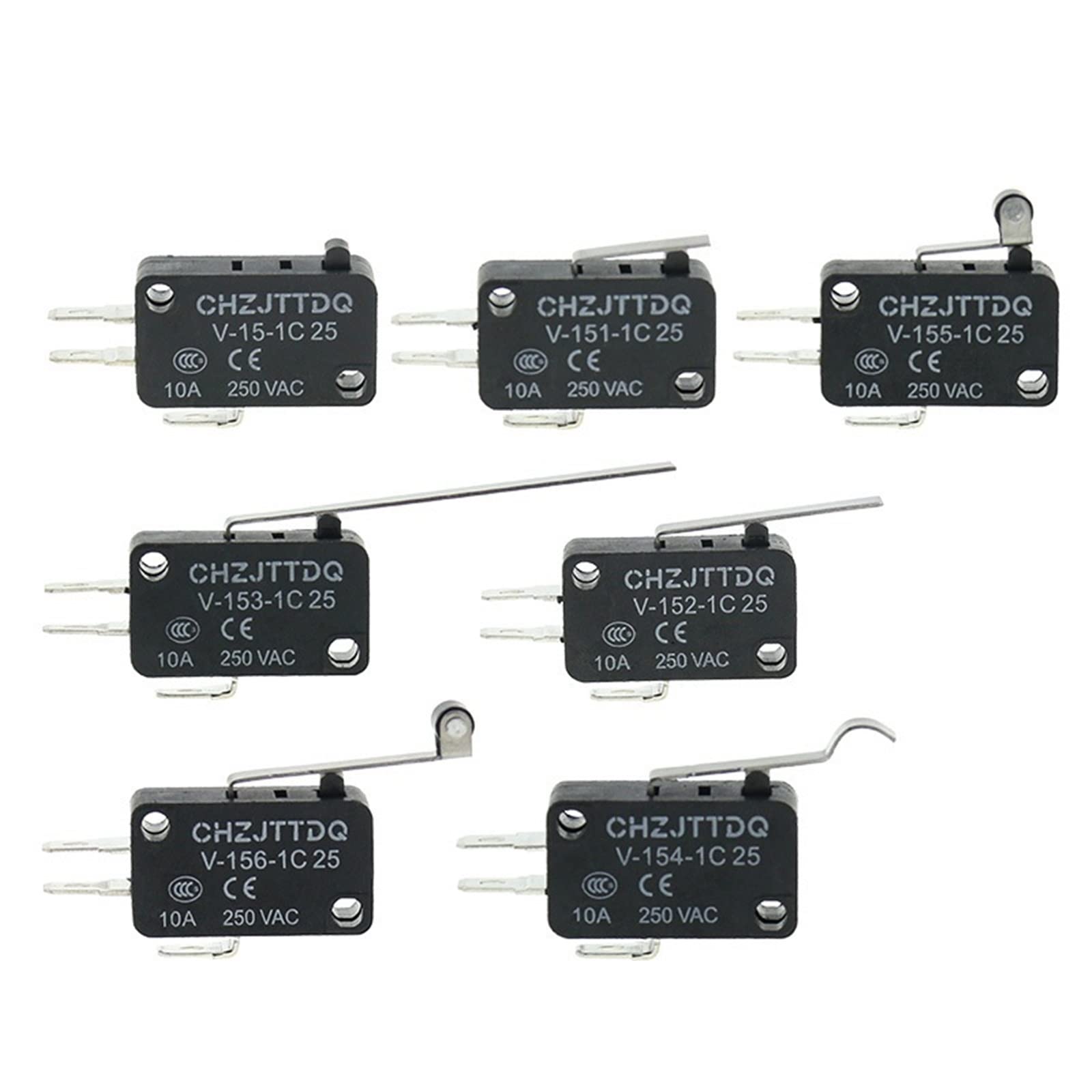 Micro interrupteur de fin de course V-156-1C25 10A 250V pour circuit