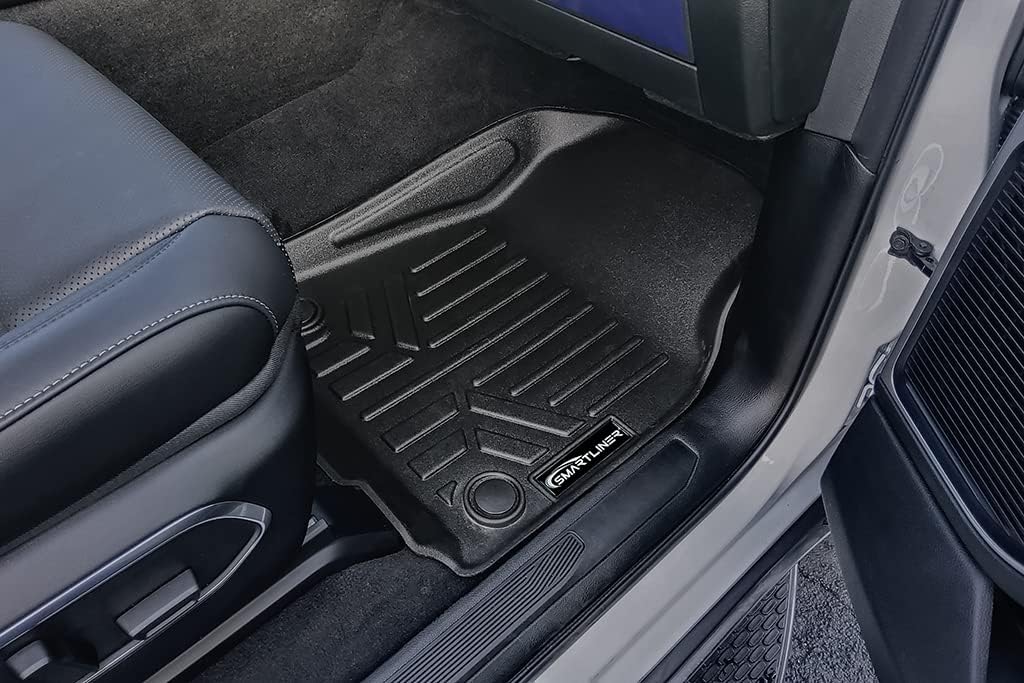 SMARTLINER Custom Fit 3 Row & Cargo Liner Behind The 3rd Row Floor Mat Liner Set Compatible with 2023-2025 Jeep Grand Wagoneer L