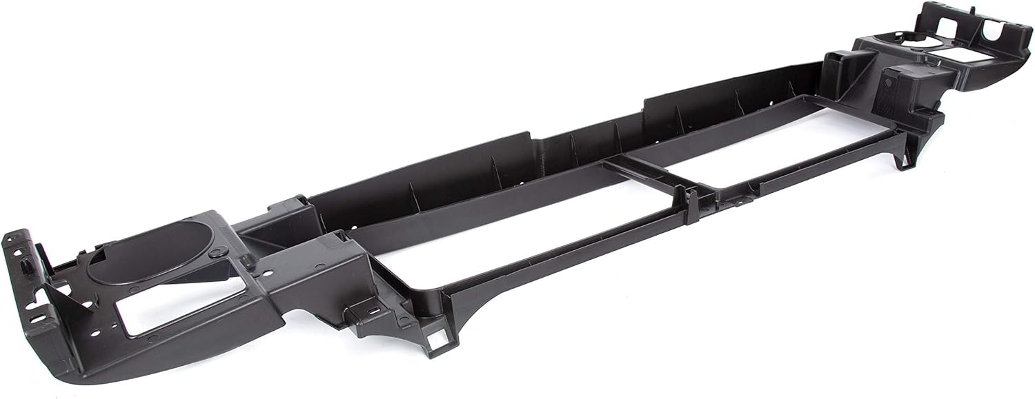 ECOTRIC Header Panel Grille Mount Panel Compatible with 1992-1997 Ford F-150 F-250 Bronco Replacement for FO1220113, F6TZ8A284AC