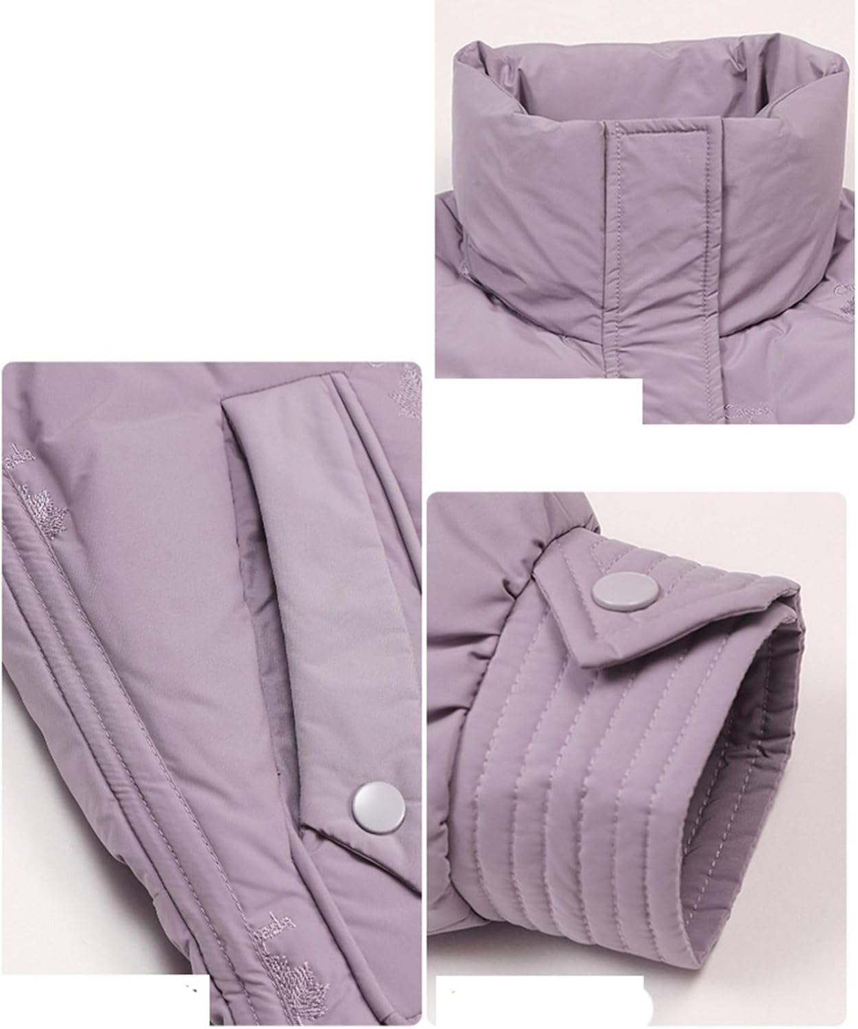 [ＢＡＧＡＤ] 中綿ジャケット レディース ショート 婦人服 シニアアウター 折り襟 中綿 綿服 長袖 秋冬服 ジップアップ 暖か