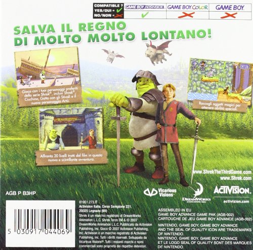 Shrek 3 Game Boy Advance Gba Gameboy - vue 3