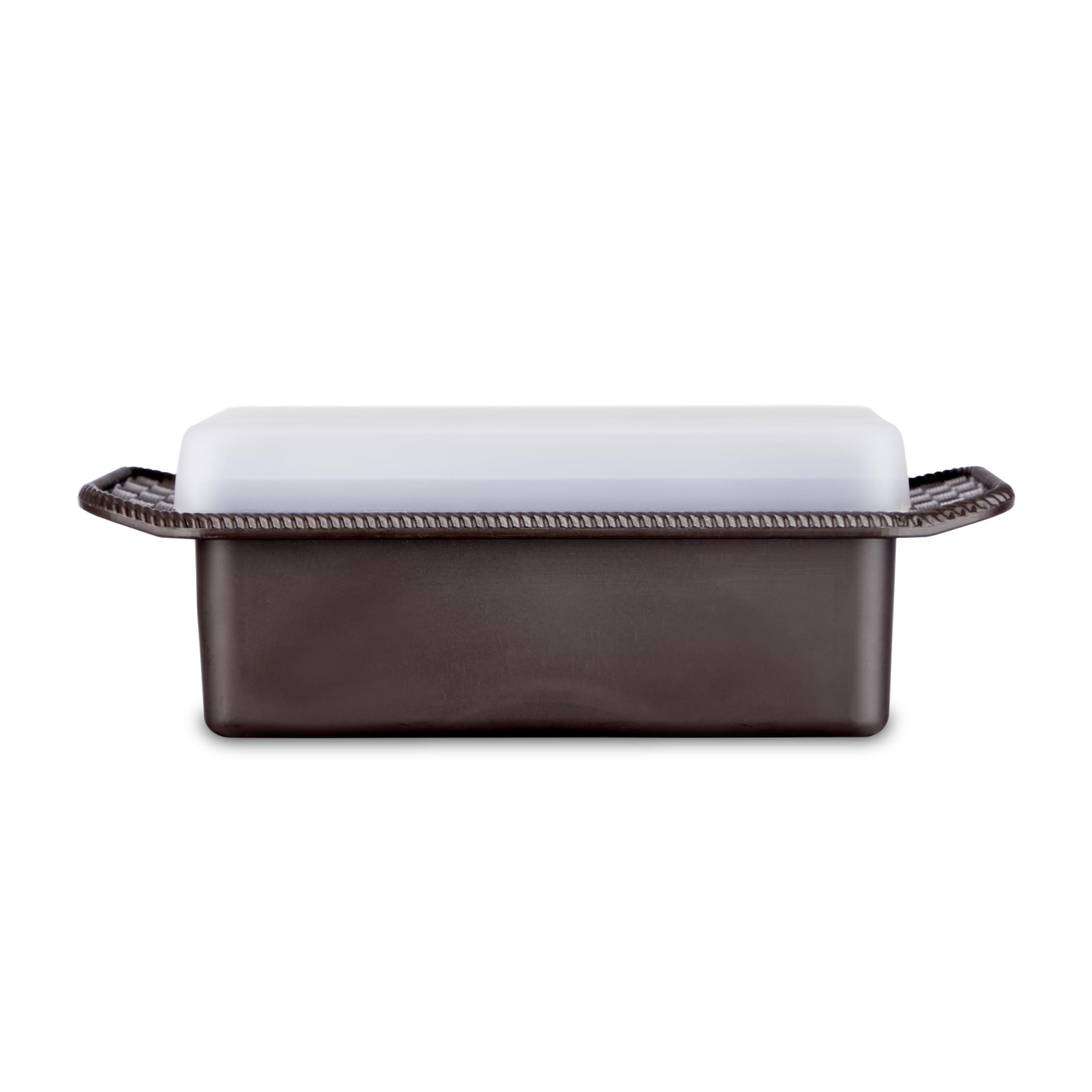 RATAN PLASTICWAREButter Box- Dark Brown - Plastic Box Large Capacity & Stylish Storage Containers for Butter and More