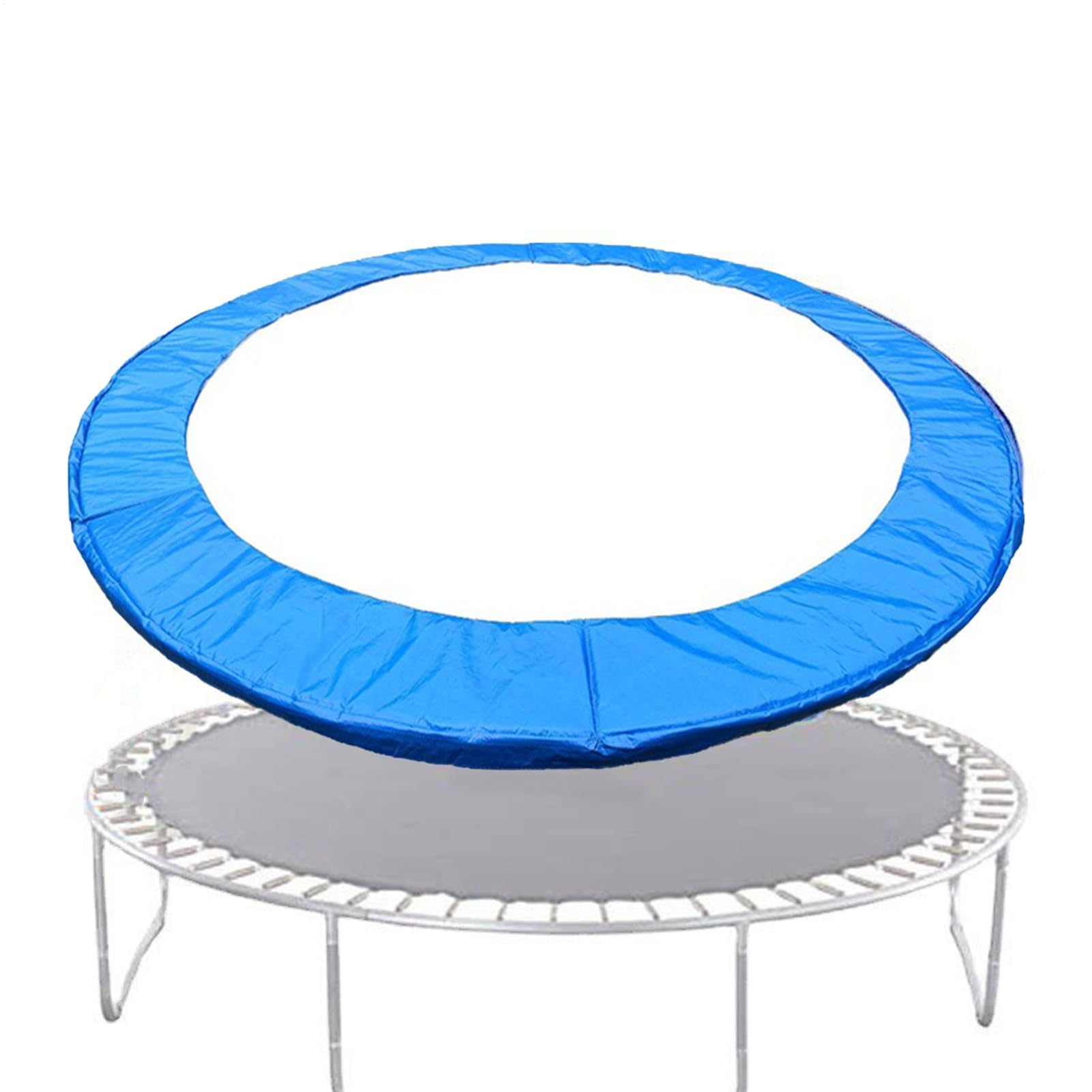 Copertura di sicurezza impermeabile per trampolino, cuscino rotondo a molla per attrezzature da palestra, attrezzatura sportiva per bambini e adulti, per giochi e fitness all'aperto