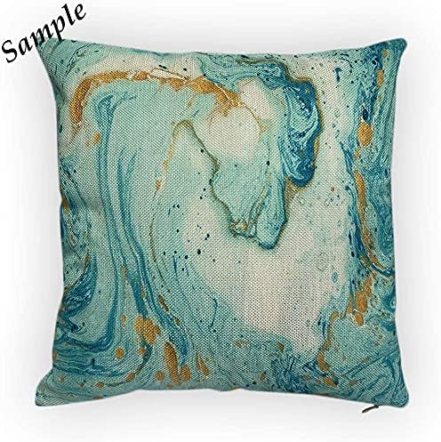 Miniatura 6 de Funda de almohada de arpillera con monograma de letra negra A y rayas del alfabeto inglés, funda de cojín cuadrada decorativa de lino para cama,