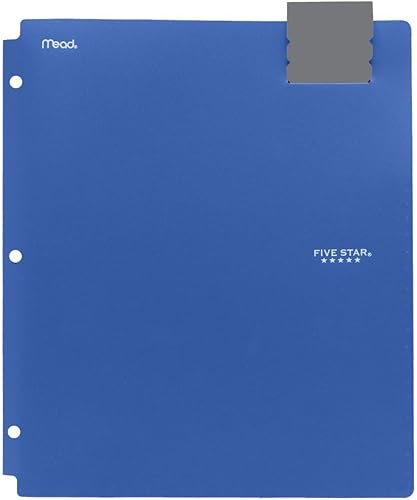 Miniatura 13 de Five Star Carpeta de 4 bolsillos, plástico, alta capacidad, carpetas con bolsillos, color seleccionado para ti, 1 unidad (33190)