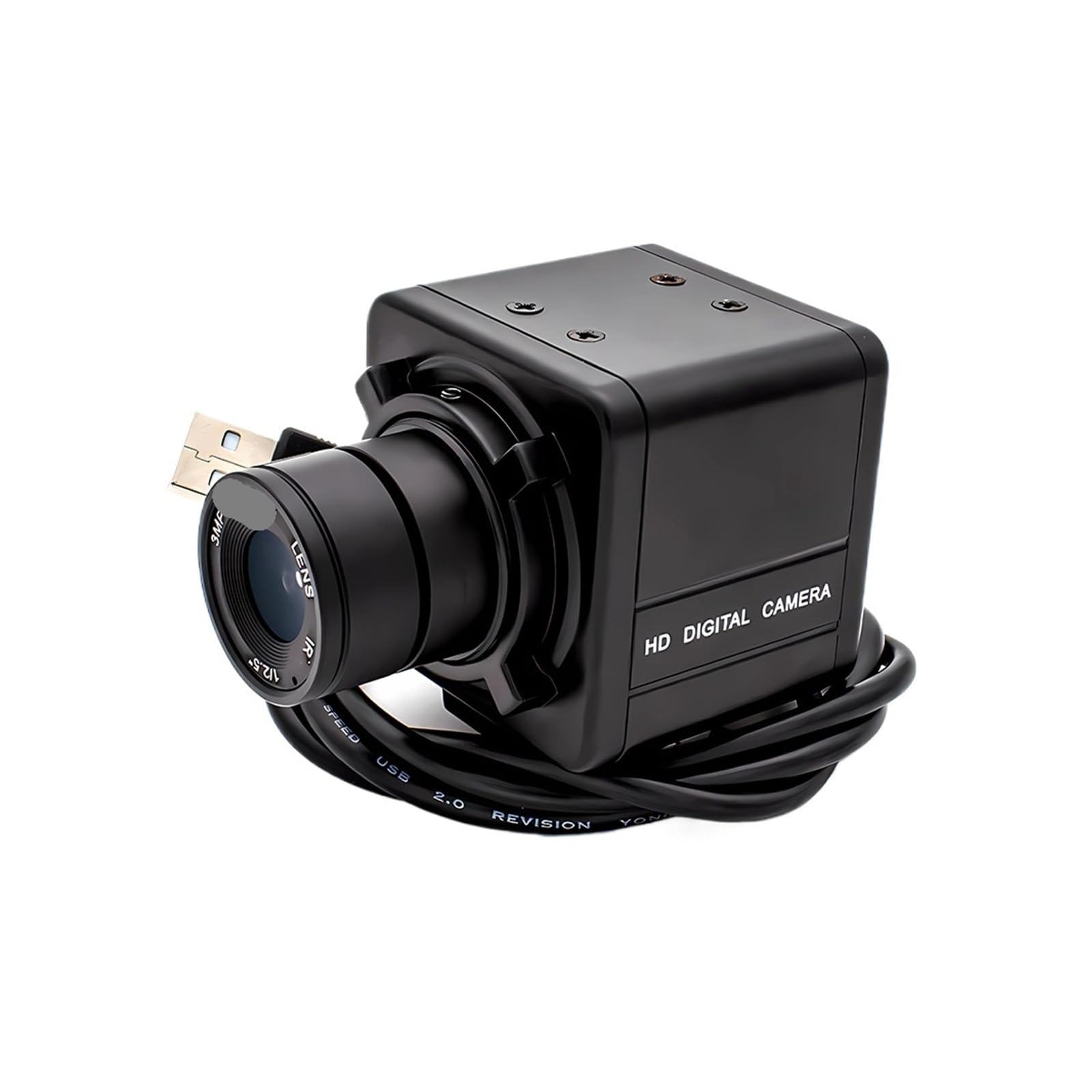 1080P 90FPS Global Shotter USB Camera High Frame AR0234 Industrial Metal Box Fixed Focal Lens Without Blur Mini Webcam-picture-22