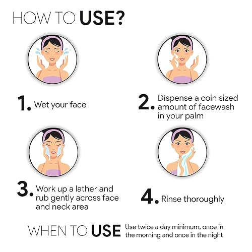 Miniatura 6 de Good Vibes Lavado facial de limpieza profunda de carbón activado, limpiador facial de limpieza profunda de poros para todo tipo de piel, elimina el