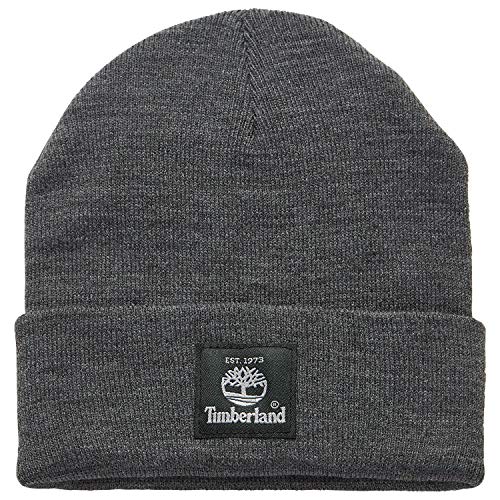 Timberland Men`s Solid Heather Watchcap Beanie (Charcoal(T100354C-010), One Size) #TOP28