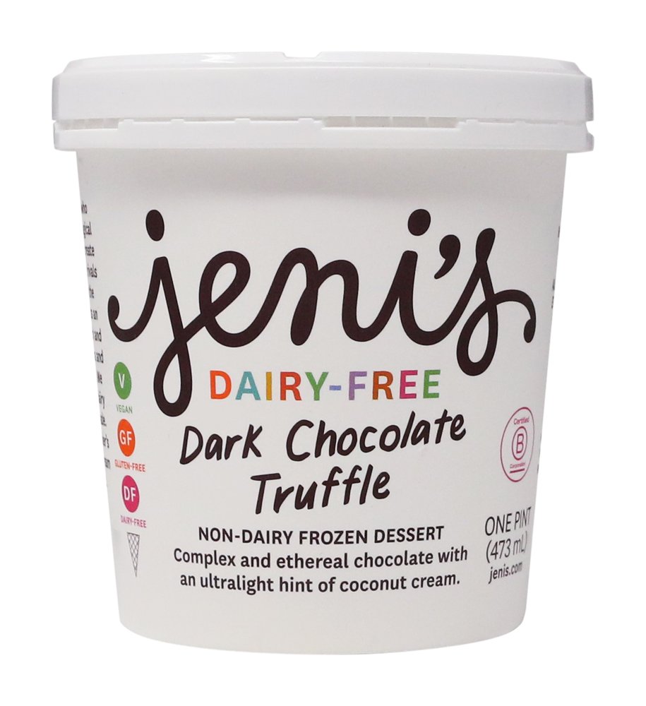 Jeni's DairyFree Dark Chocolate Truffle Frozen Dessert, 16