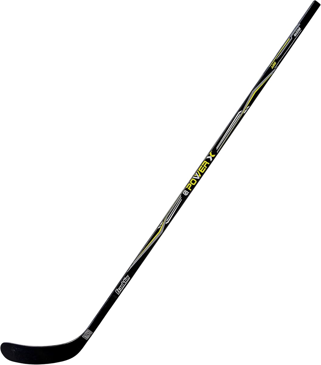 Palos de hockey callejero - Palo de hockey callejero Ambush Junior - Eje de madera y fibra de vidrio - Cuchilla ABS - Palo de una pieza - 46", 52", 58"