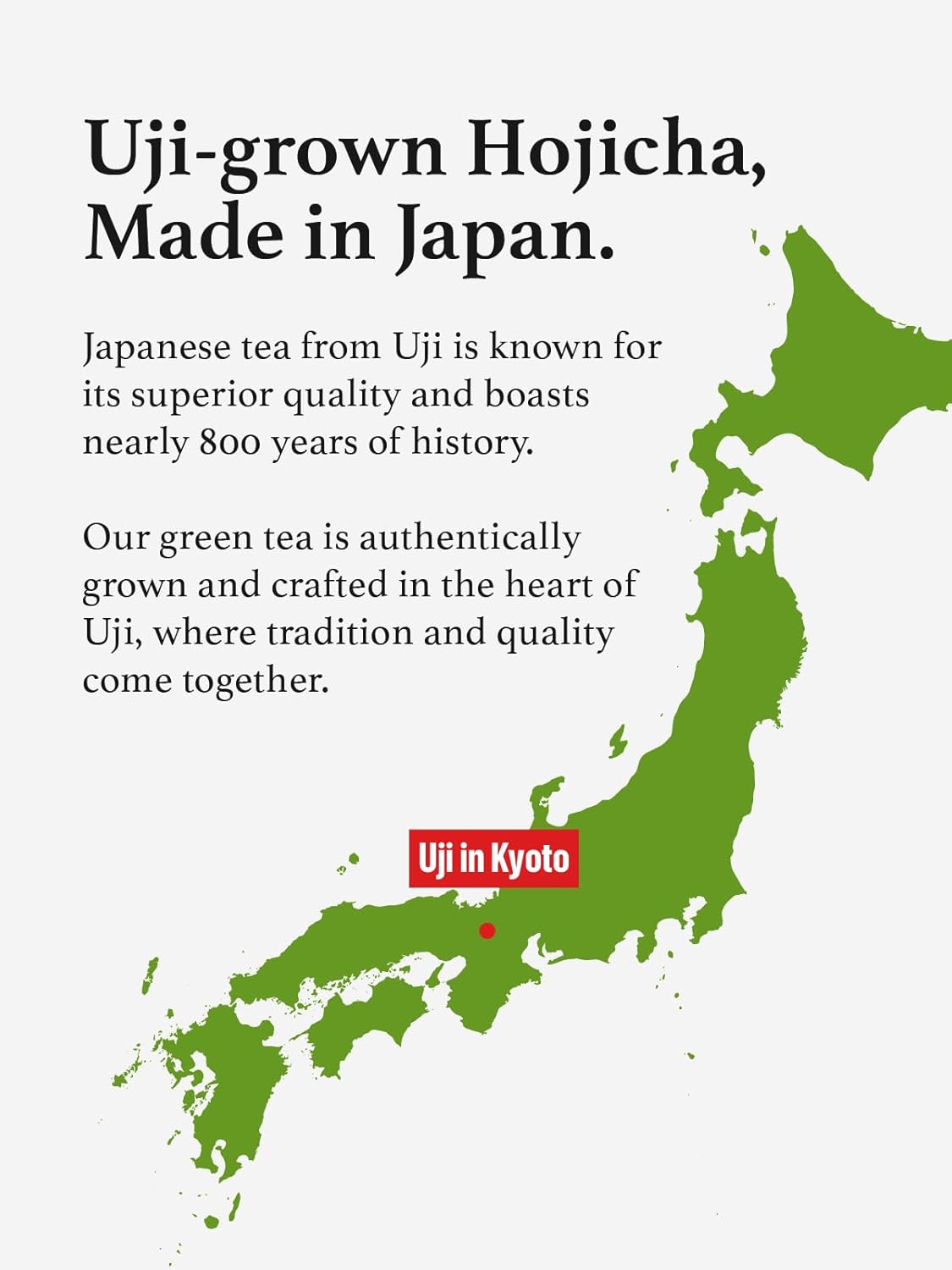 HAYASHIYA Hojicha Powder, Kyoto Uji, Japanese Roasted Green Tea Latte Powder, Low caffeine (60g / 2.1oz)