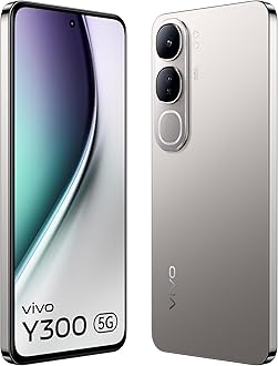 vivo Y300 5G (Titanium Silver, 8GB RAM, 128GB Storage) with No Cost EMI/Additional Exchange Offers
