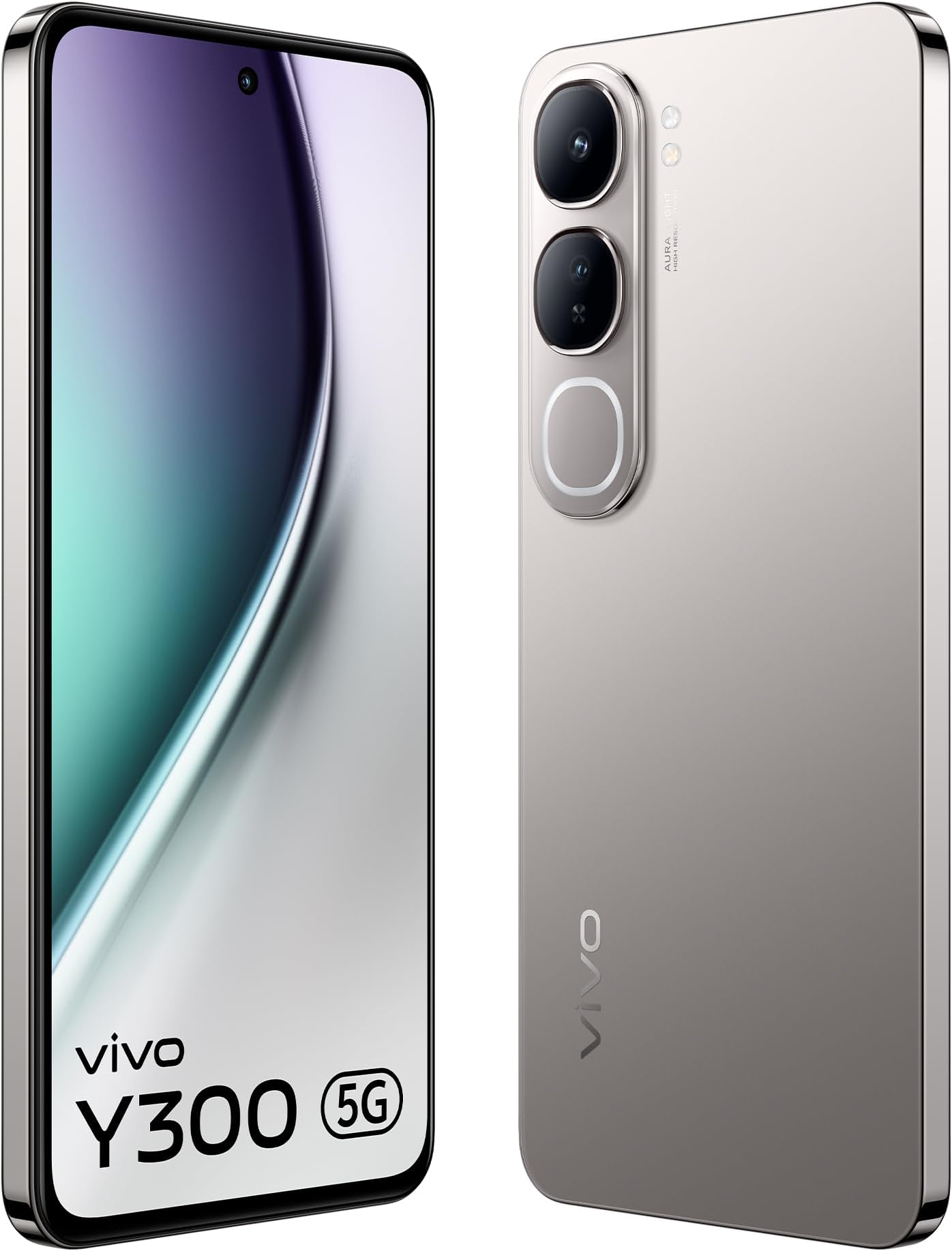 vivo Y300 5G (Titanium Silver, 8GB RAM, 128GB Storage) with No Cost EMI/Additional Exchange Offers