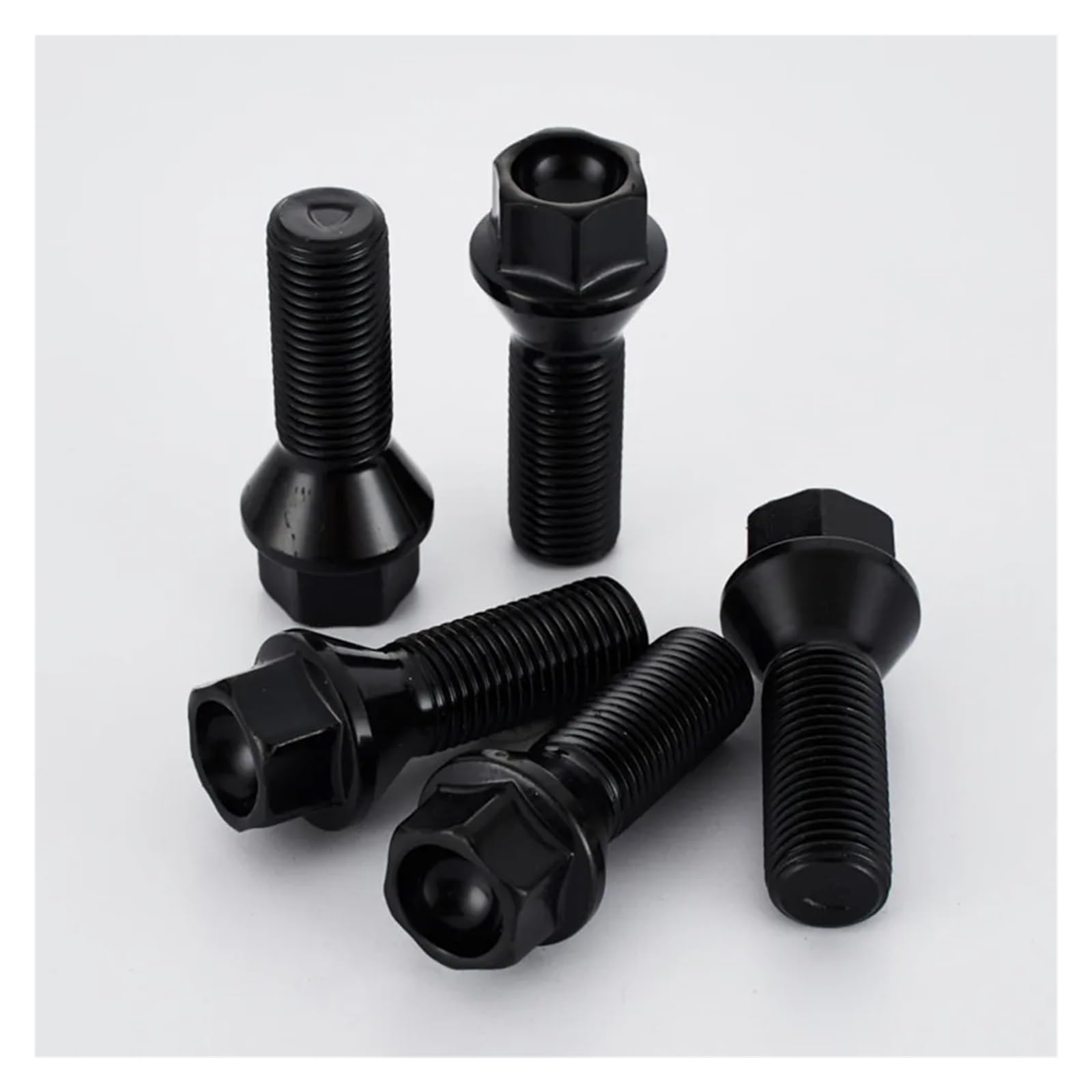 Śruby kół 14 mm X 1,25 do modeli 320I, 330I, 335I, 528I, F30 F35 F10 F25 X3 E70 X5 Długość gwintu 25 mm Szpilki kół OE 36136781151