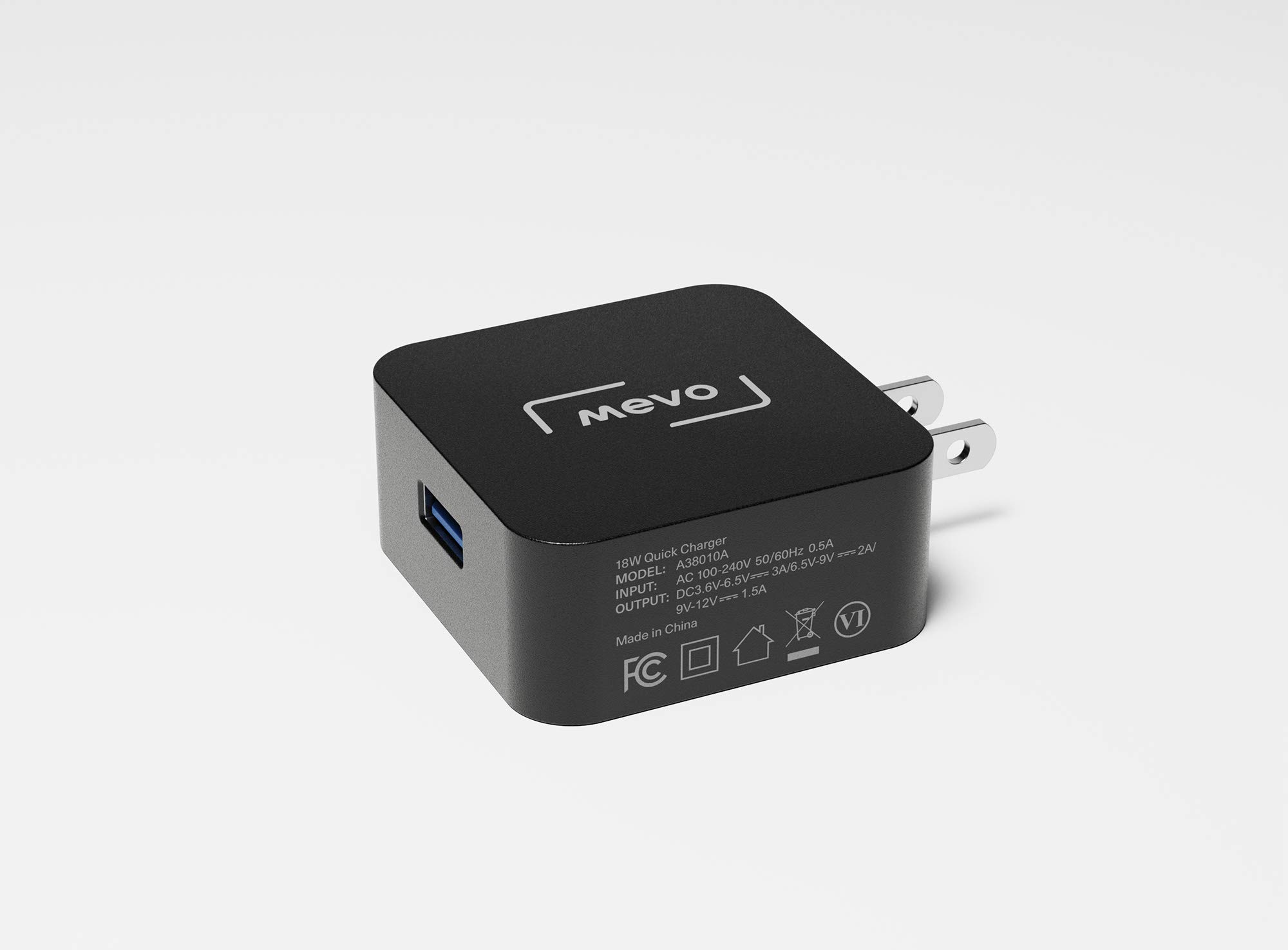 Logitech Mevo Quick Charger for Mevo Start, Plus, Boost & Gen 1 Mevo