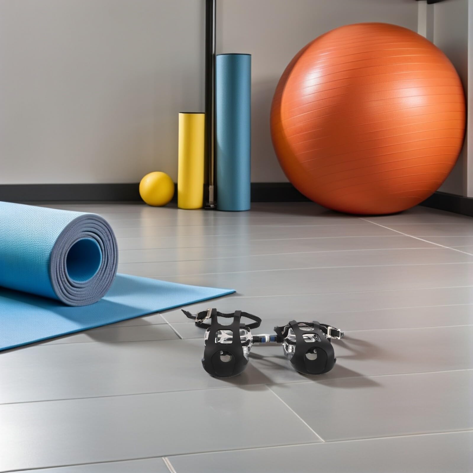 GARVALON Pedales Antideslizantes para Bicicleta Estática 1/2 Negros Repuestos de 2 Piezas con Superficie Texturizada Compatibles con Bicicletas de Fitness para Entrenamiento Casa y
