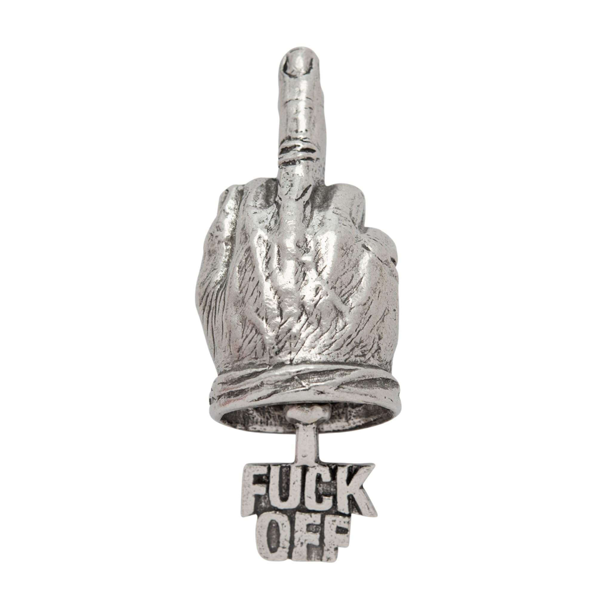 Guardian Bell Good Luck Bell w/Keyring & Black Velvet Gift Bag | Motorcycle Bell | Lead-Free Pewter | Made in USA