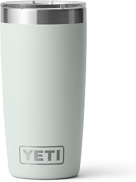 YETI Rambler 10 oz 295 ml Tumbler with Removable Magslider Lid, Stainless Steel Vacuum Insulated Coffee Cup, Ridgeline
