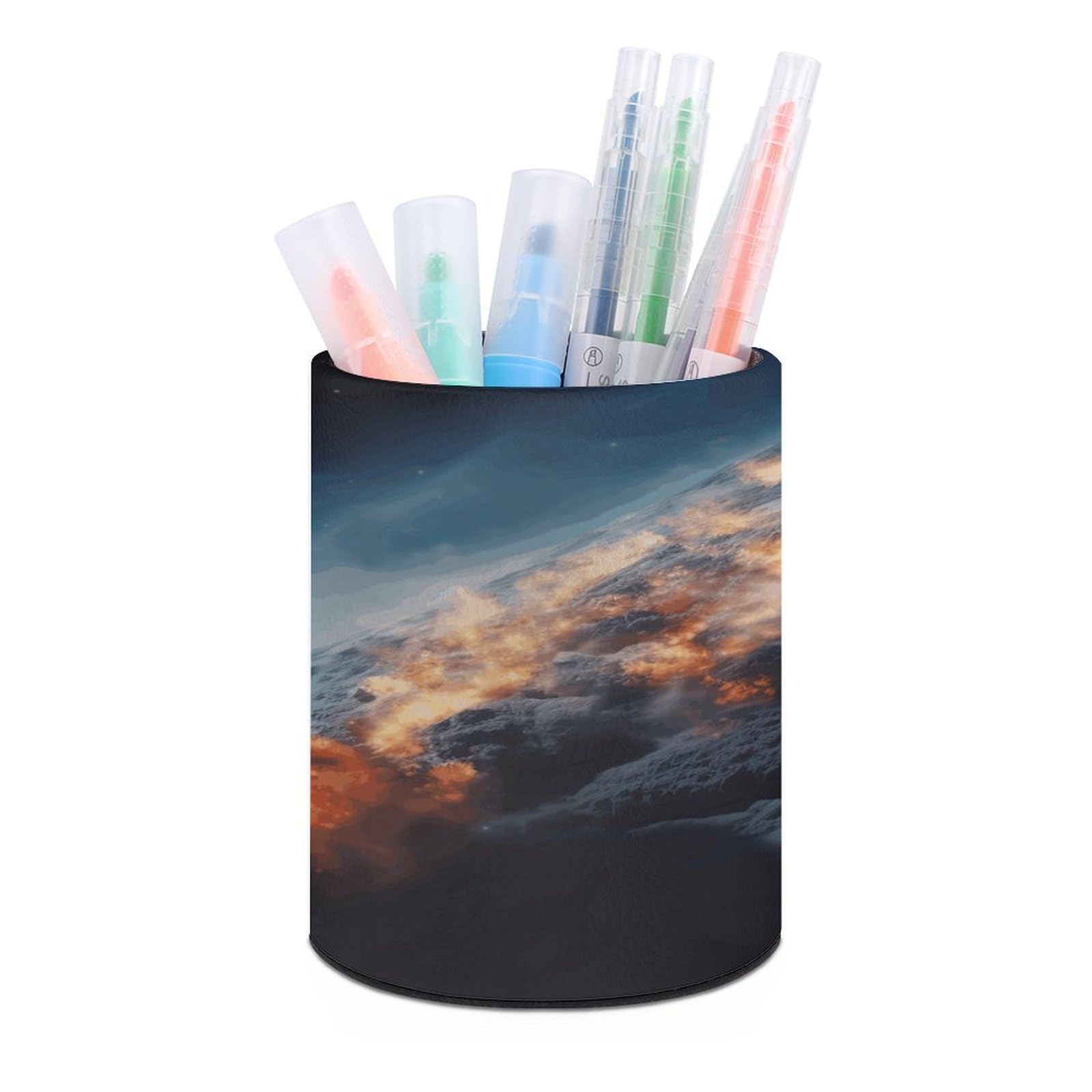 Rangement de bureau astronaute rond pour stopper le désordre des crayons
