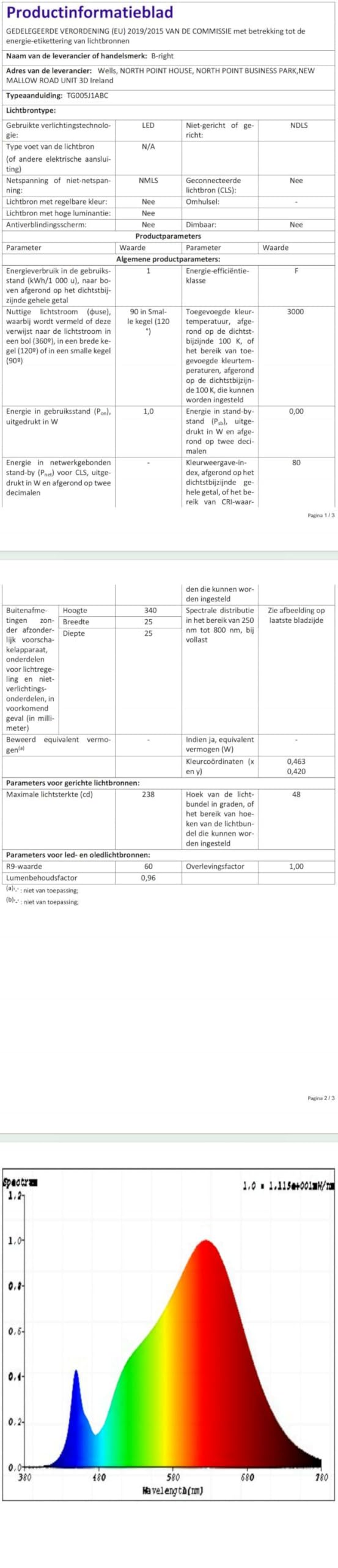 B-right Gartenbeleuchtung 6er Set Gartenleuchte mit Erdspieß, Außenleuchte mit Stecker, Landschaftslicht Wegleuchte Gartenlampe mit Kabel, 570LM, 2700K, IP65 Wasserdicht Außenbeleuchtung für Outdoor