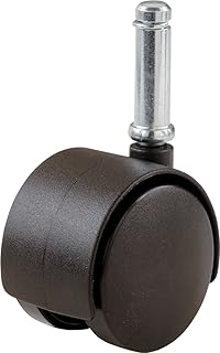 Shepherd Hardware 9694 2-Inch Office Chair Caster Wheel, 7/16-Inch Stem Diameter, 75-lb Load Capacity