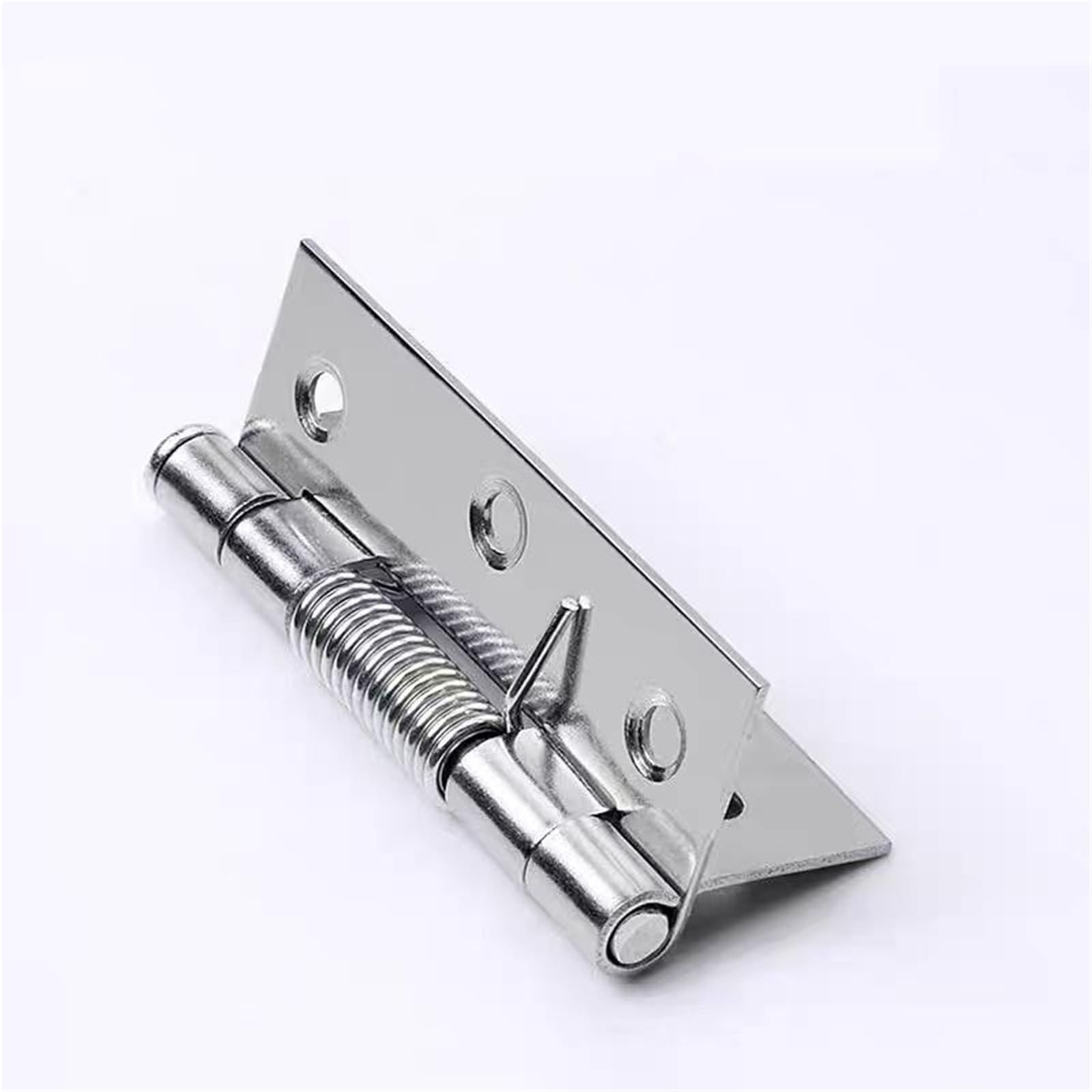 NYRXRYTCA Spring Loaded Hinges for Cabinets Self Closing Door 2inch 3inch 4inch Hardware 6/10Pcs(2inch 50x38x1mm,6 Pieces)