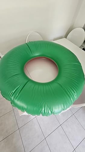 Anillo De Natación Con Doble Asa – Flotador De Sandía Para Adultos, Inflable Y Antideslizante, Para Piscina Y Playa