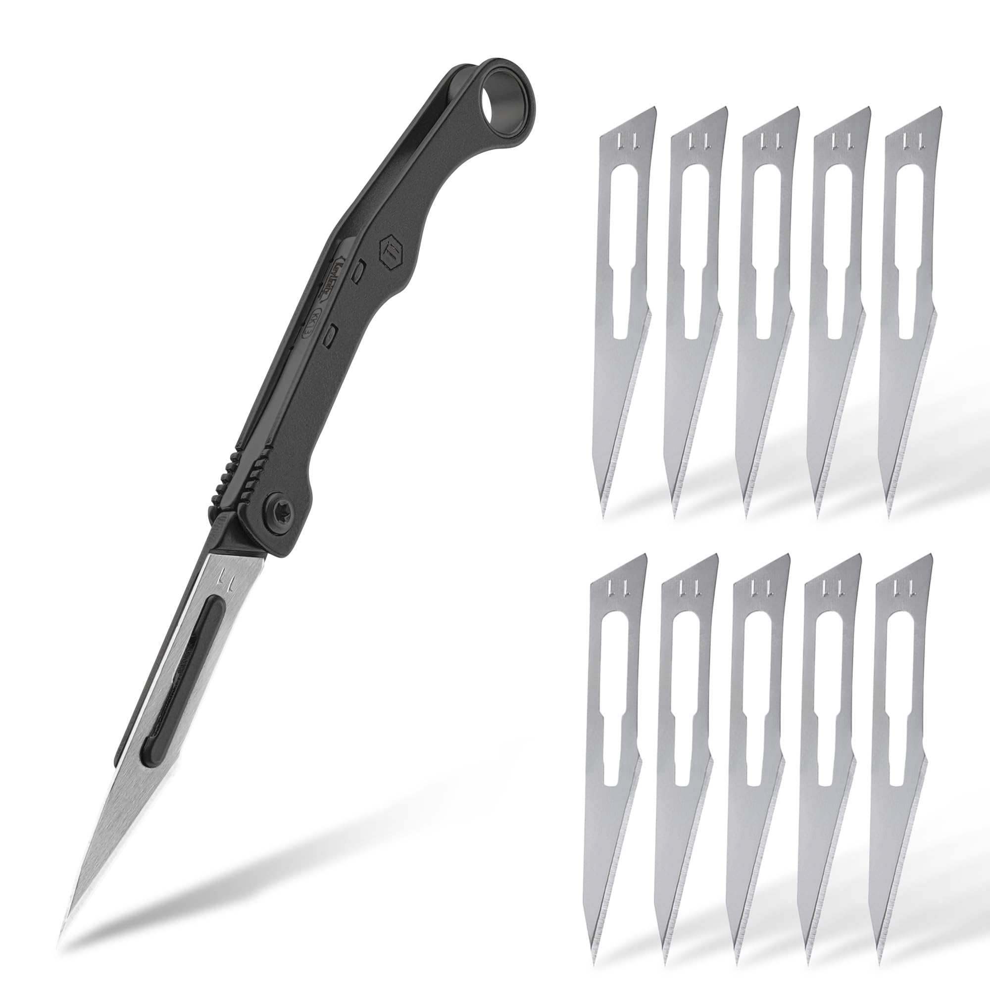 Ｋ―ＫＵＮ KeyUnity KK13 Precision Craft Utility Blade Titanium Handle