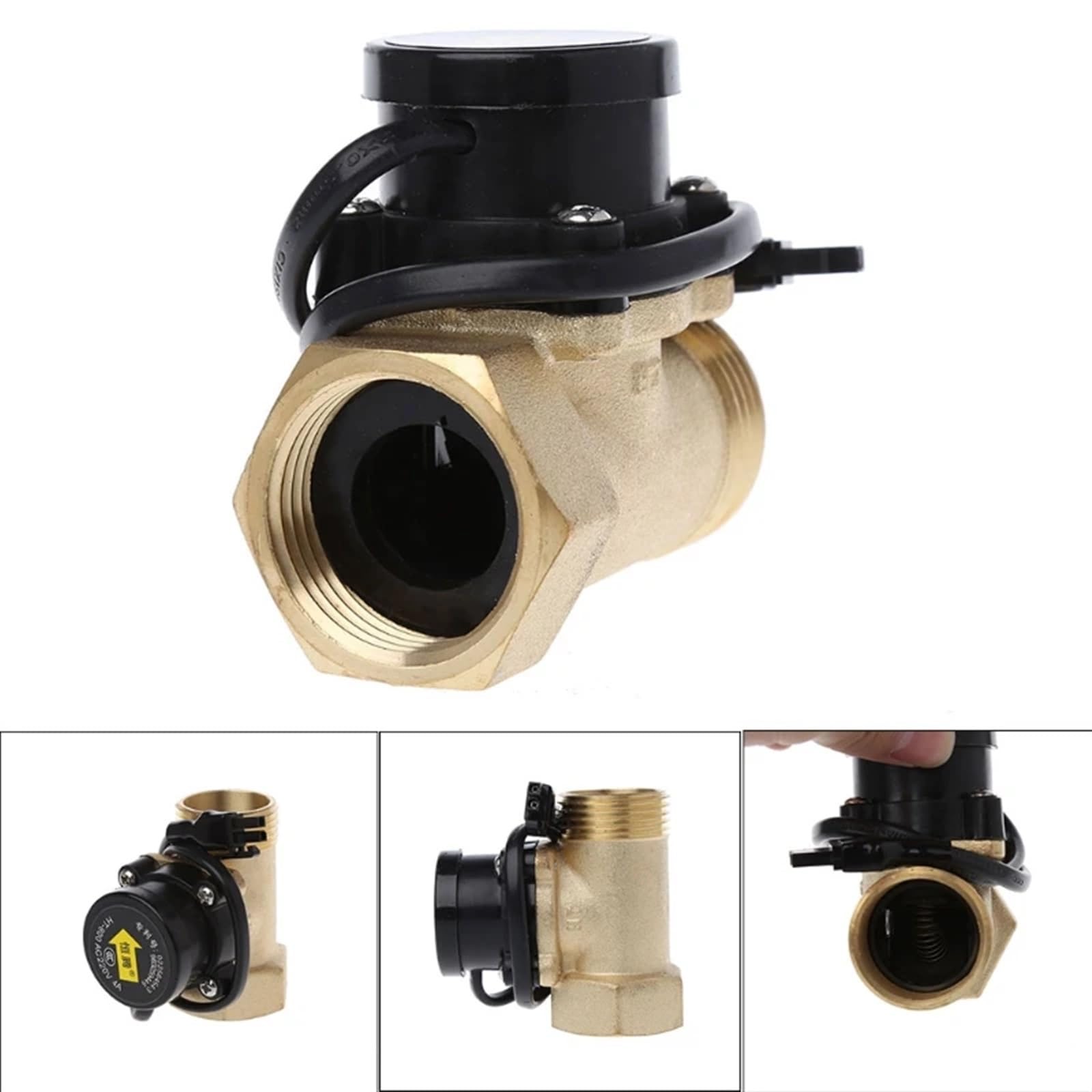HT-800 1 "sensores de flujo de agua interruptor 220V 4A bomba de paleta líquida L69A