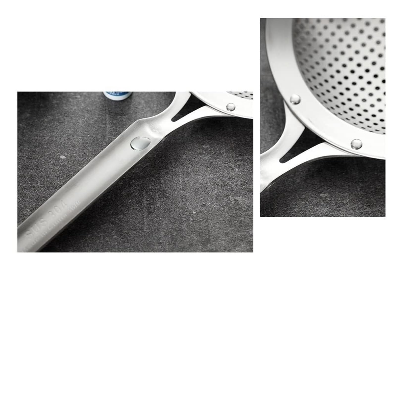 Espumadera De Cocina Espumadera For Cocinar Pasta, Colador De Malla Fina De Acero Inoxidable, Herramientas De Cocina para Cocinar Y Freír(14cm)