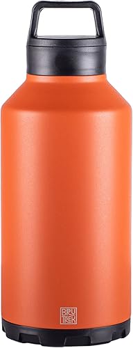 ker Bottle Vaso aislado de acero inoxidable mantiene las bebidas calientes o frías, 2 piezas con tapa para bebidas y verter, reutilizable, para el