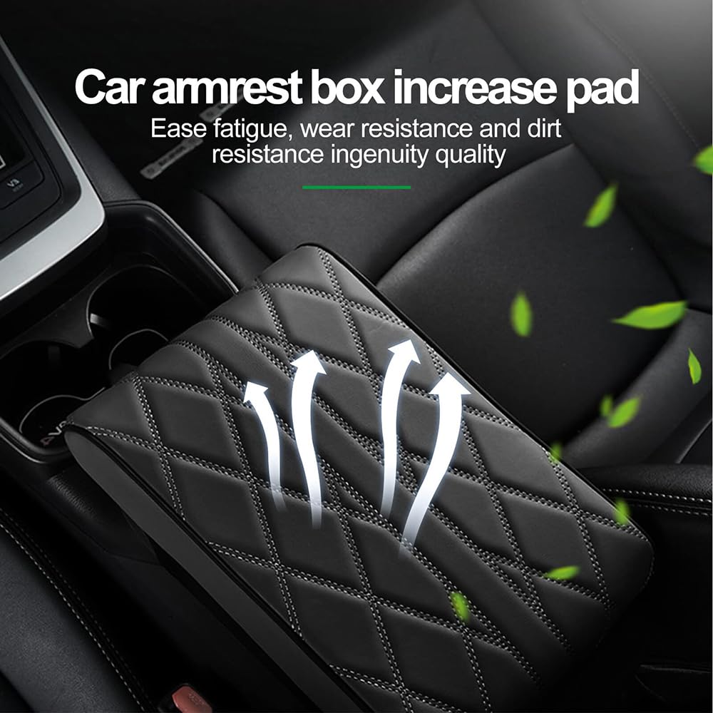 Proteggi Il Tuo Bracciolo Con Stile! Copertura Universale Per Lexus NX (2015-2021) – Pelle PU Resistente, Si Installa In Un Attimo - 4